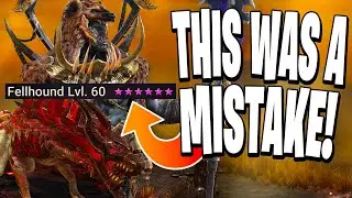 Building Packmaster Shy'ek and a 6 Star Fellhound? (Raid: Shadow Legends)