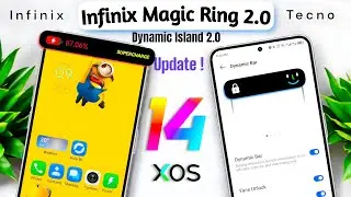 Infinix XoS 14 Magic Ring Update 2.0 | Dynamic Island update for All infinix