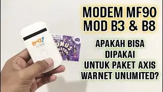 UJI COBA APAKAH MF90 MOD HARDWARE & WEBUI INI BISA DIPAKAI UNTUK AXIS WARNET UNLIMITED??