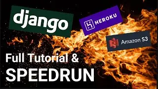 Django 4.0 Heroku S3 World Record Speedrun & Fast Tutorial