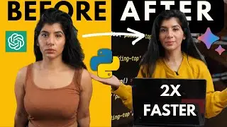 How to code Python FAST for Data Analysis: Gemini vs ChatGPT