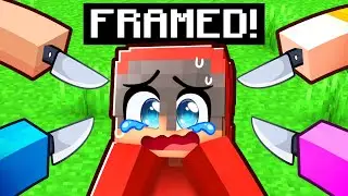 Cash Got FRAMED In Minecraft!