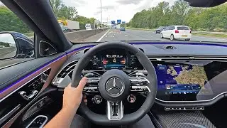 2025 MERCEDES E53 AMG E Class POV TEST DRIVE