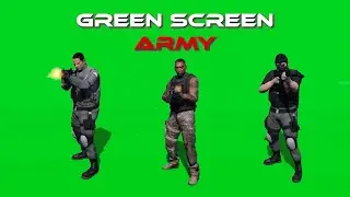 Green Screen Army || Army Soldiers || Green Screen Effects || VFX