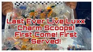 Live Luxx Charm Scoops‼️ 8pm est ⏰ Don’t Miss Out‼️ Follow our IG @ Goluckybabez