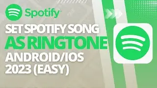 How To Set Spotify Song As Ringtone Android/iOS 2023 (Easy)