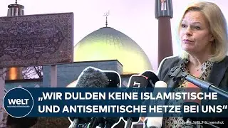 RAZZIA GEGEN ISLAMISTEN - NANCY FAECER: „Verdachtsmomente gegen IZH wiegen schwer“ | WELT Dokument