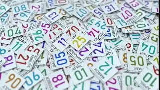 June 25 Date on Calendar Leaf | Motion Graphics - Envato elements