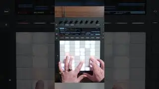 Laying down some lush chords on the 