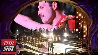Queen and Adam Lambert Rock Hollywood With Opening Oscars Performance | THR News
