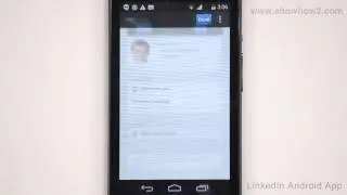 LinkedIn Android  App - How To Edit Your Profile