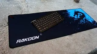 Беспроводная Bluetooth клавиатура и огромный коврик для мышки | ОБЗОР С AliExpress