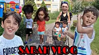 TATİLDE SABAH VLOG !!