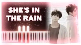 The Rose - She's In The Rain (Piano Tutorial)