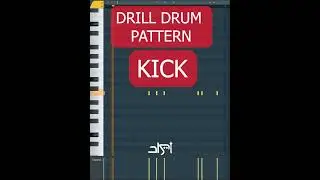 Drill Drum Pattern Tutorial (Fl Studio) 