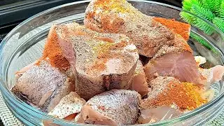 Изумительная рыбка БЕЗ ЖАРКИ и БЕЗ МАСЛА! Очень просто, быстро и полезно!