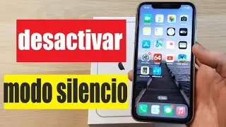 Cómo desactivar el modo silencio de mi iphone 11 | Como quitar modo silencio de iphone 11 pro
