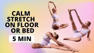Stretch Exercises on the Floor or Bed to Calm Down 5 Minutes / Nina Dapper