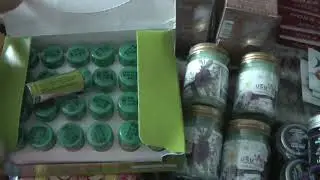 Что в посылке из Таиланда? Распакованные баночки...и коробочки. Продолжение.