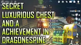 Secret Luxurious Chest and Achievement in Dragonspine | Genshin Impact