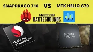 Mediatek Helio G70 vs Snapdragon 710🔥 Antutu, Geekbench 5, Pubg FPS Test, Heating, Camera, Modem.