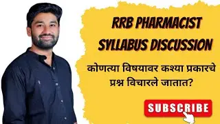 RRB PHARMACIST EXAM SYLLABUS/PREVIOUS YEAR QUESTIONS@SJPHARMA-SAHADEOSAWAKE