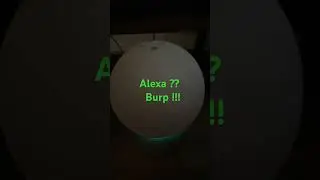 Alexa Burps !!!!! lol