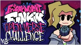 Friday Night Funkin': Open Verse Challenge | Friday Night Funkin' Mod Showcase [HARD]