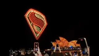 Drone Light Show Vivid 2023