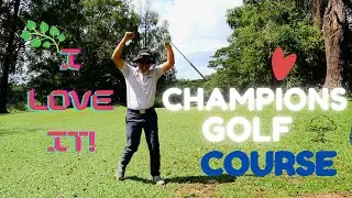 My First Time @ Champions Golf Course | Singapore Golf Course Vlog [SUBS]
