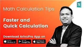 Math Tricks for CA Foundation | Faster and Quick Calculation | English