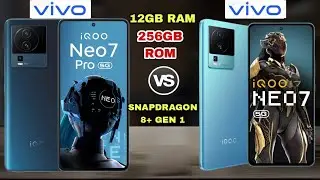 iqoo neo 7 PRO vs iqoo neo 7 comparison