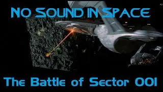 Enterprise-E destroys the Borg cube - No Sound in Space