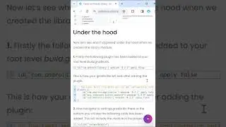 Create an Android LIBRARY 