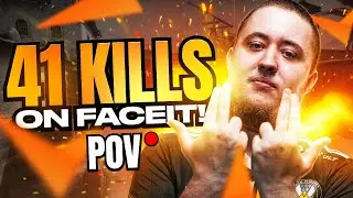ZYWOO - 41 KILLS POV ON FACEIT vs PRO PLAYERS