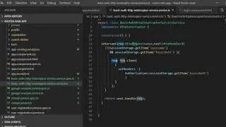 Interceptor in Angular & Spring Security