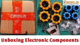Unboxing Electronic Components & Mecanum Wheels
