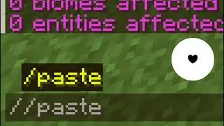 How to copy any object, house, building and paste in different location in Minecraft! 
