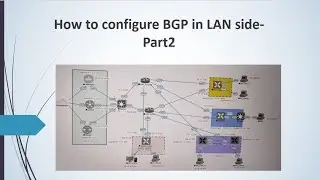 How to Configure BGP in Cisco SDWAN Lan side - Part 2 | sdwan viptela full course 