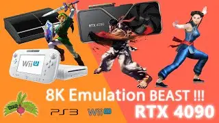 The RTX 4090 is a 8K emulation BEAST - PS3 and Wii U