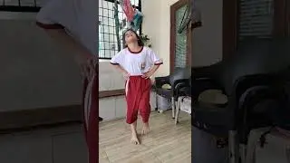 Louisa Mempraktikkan Senam Irama 10 Gerakan