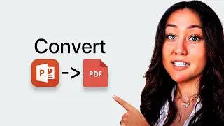 How to convert PowerPoint to Pdf  (ppt to pdf)
