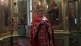 Исцеление слепорожденного. Слово почетного настоятеля прот. Виктора Петлюченко