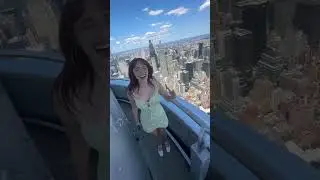 literally on top of the world at the empire state building…