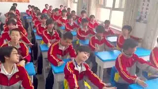 Empowering breaks: Inner Mongolia high school students unwind with seated Mongolian dance