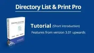 How to List, Print and Export Folder Contents in Windows - Directory List & Print