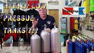 Why Choose Low Pressure vs High Pressure Scuba Tanks