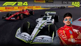 F1 24 - ACABAMOS COM TODAS AS CHANCES DA FERRARI - MY TEAM 48