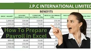 how to prepare employee payroll in excel #How to Payroll