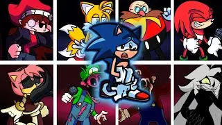 FNF | Phantasm But Different Characters Sing It 🎶 | Chaos Nightmare | Mods/Hard/Sonic.exe/FC |